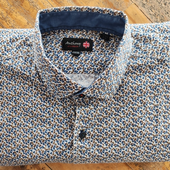 🌺ANTHONY OF LONDON shirt for men - Picture 9 of 9
